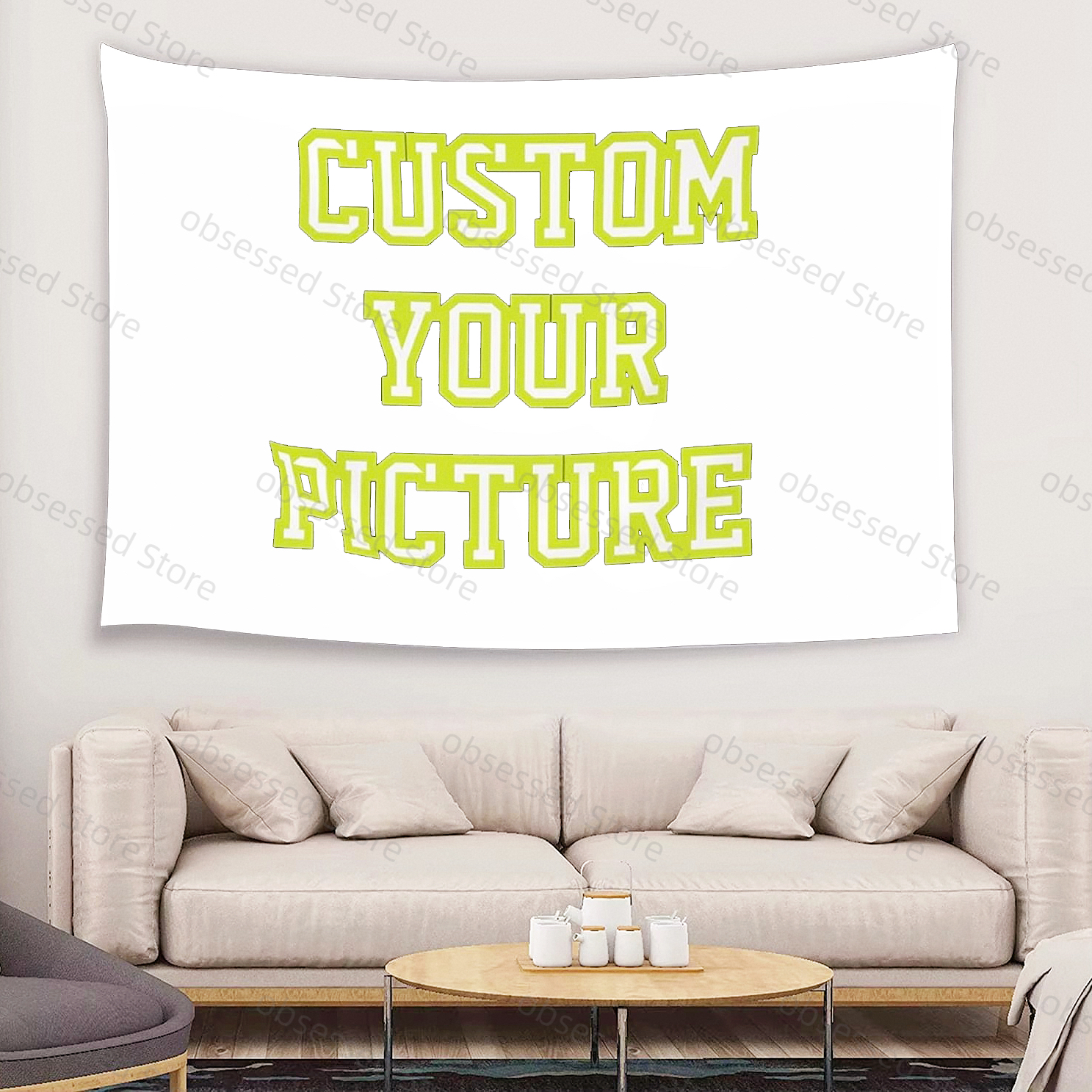 Home Textiles & Decorations - Customized tapestry printing for your pictures,