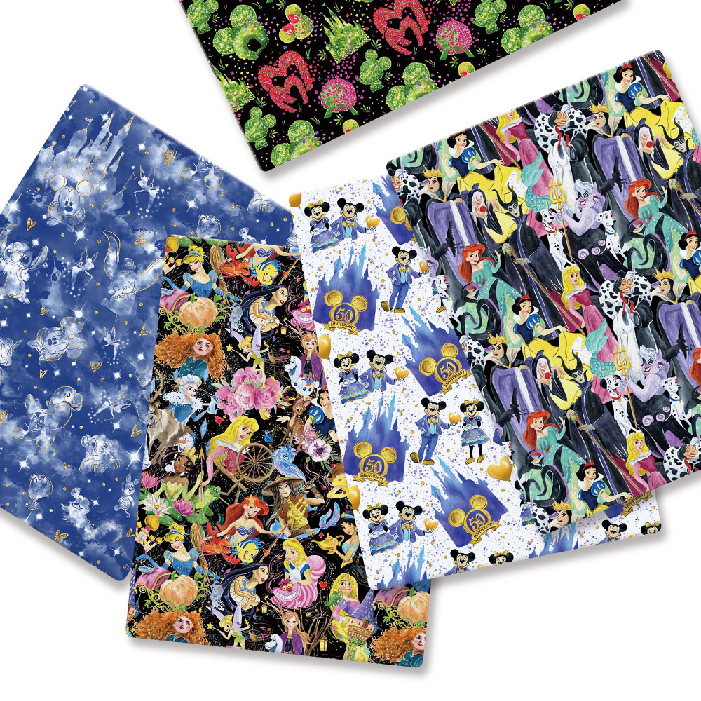 Home Textiles Brands - BEAST KINGOM co-branded cartoon 140x50CM fabric