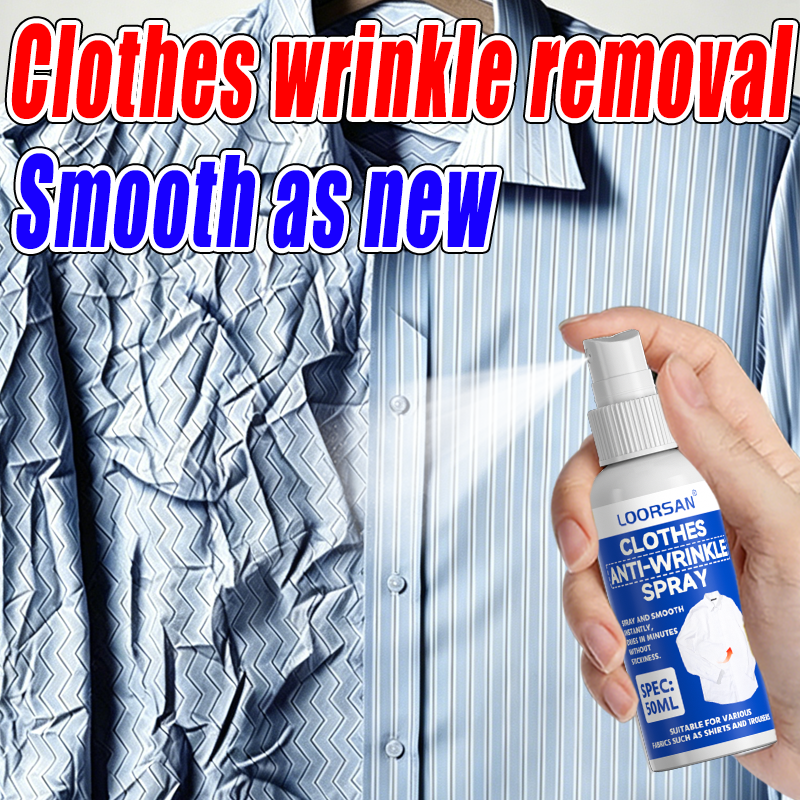 Linum Home Textiles - Clothes Anti-Wrinkle Spray,No-Iron Instant Wrinkle Remover,Portable