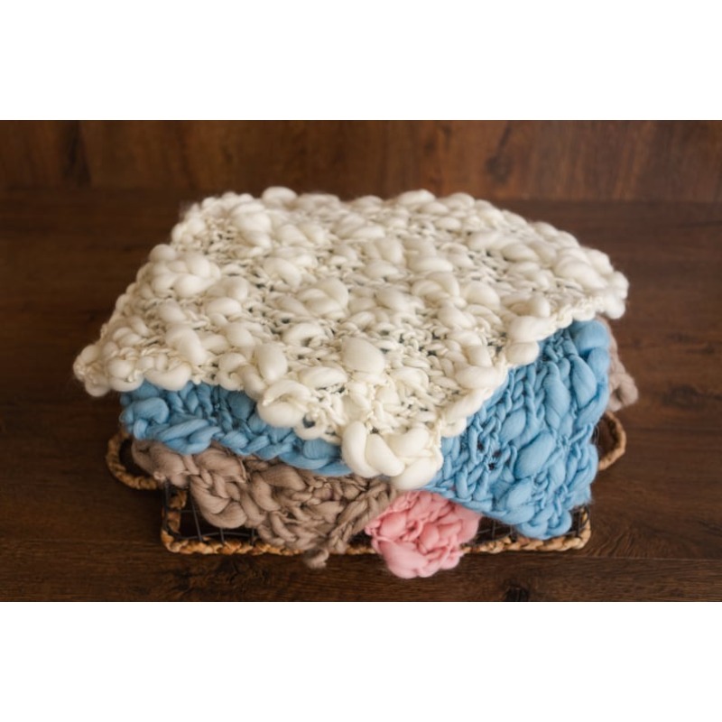 Chunky Knit Merino Baby Blanke - Throw Blanket Chunky Knit review and price