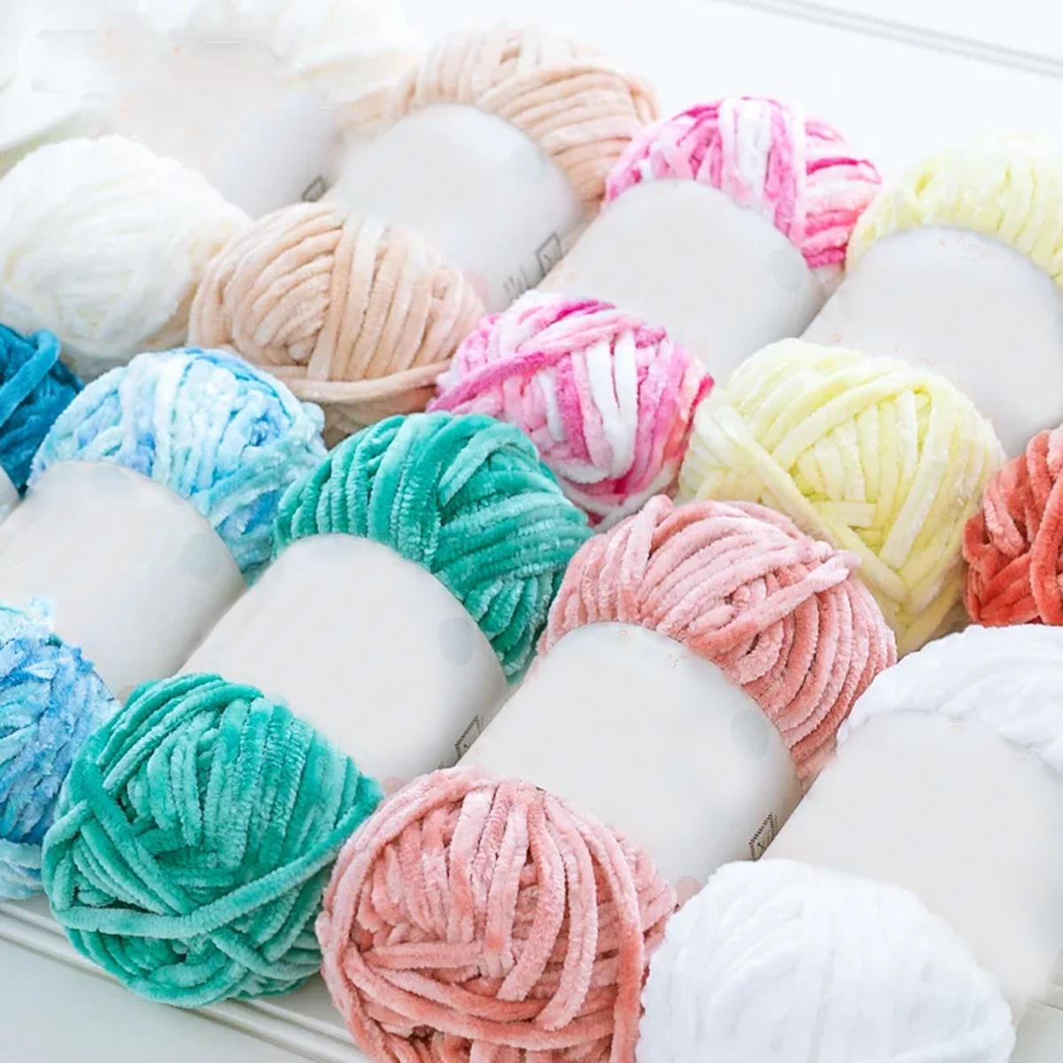3pcs 100g Super Soft Velvet Ya - Throw Blanket Chunky Knit review and price