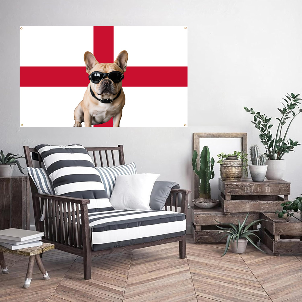 1pc 2D FLAT Personalize Englan - Home Textiles & Decorations review and price