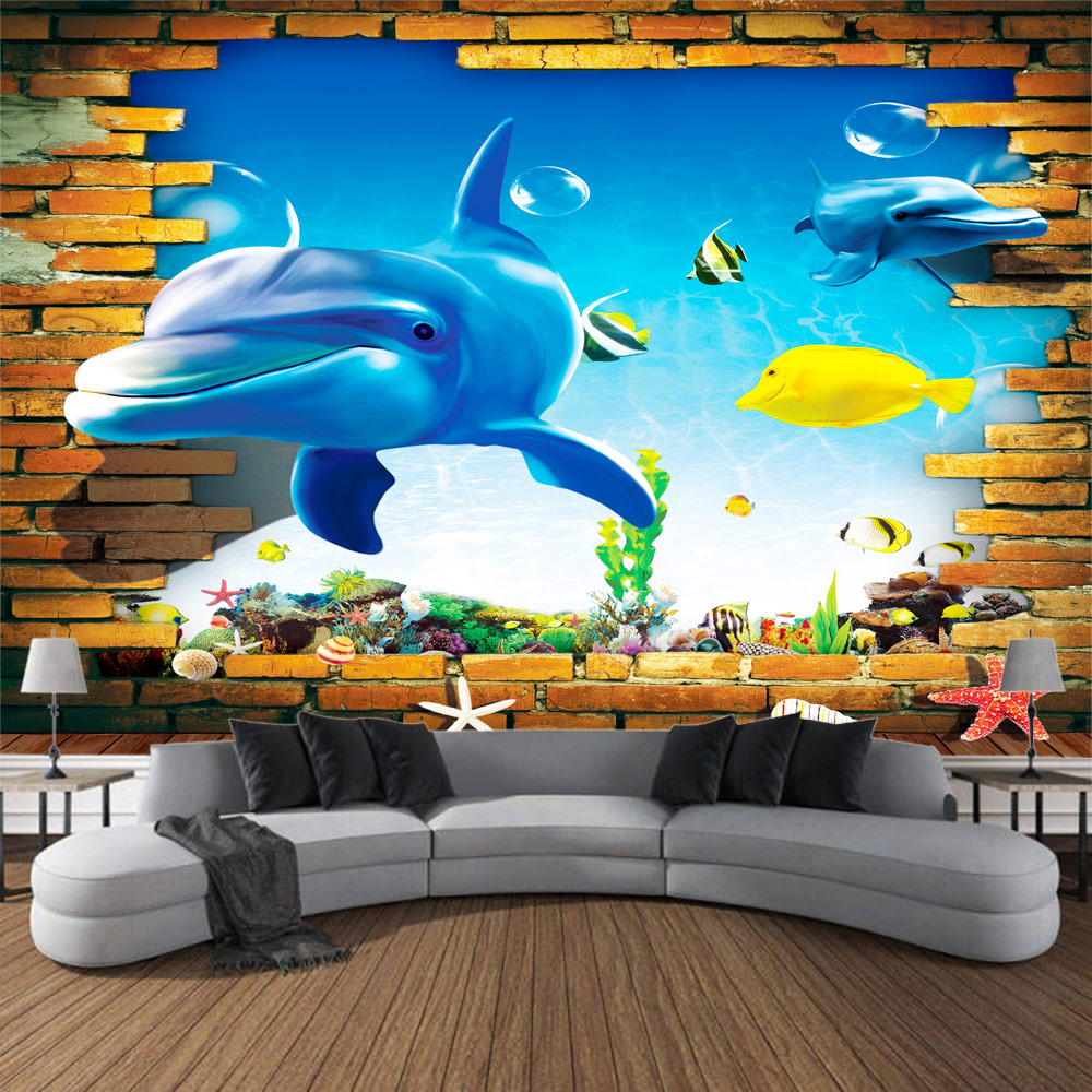 Undersea print tapestry psyche - Linum Home Textiles review and price