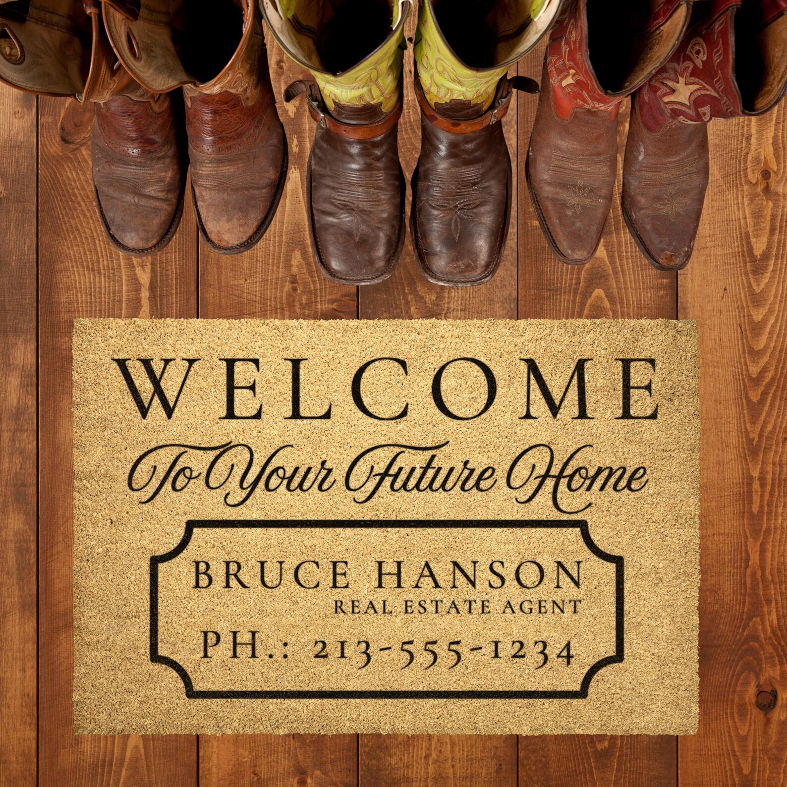Persoanlized Welcome Doormat N - Home Textiles Company review and price