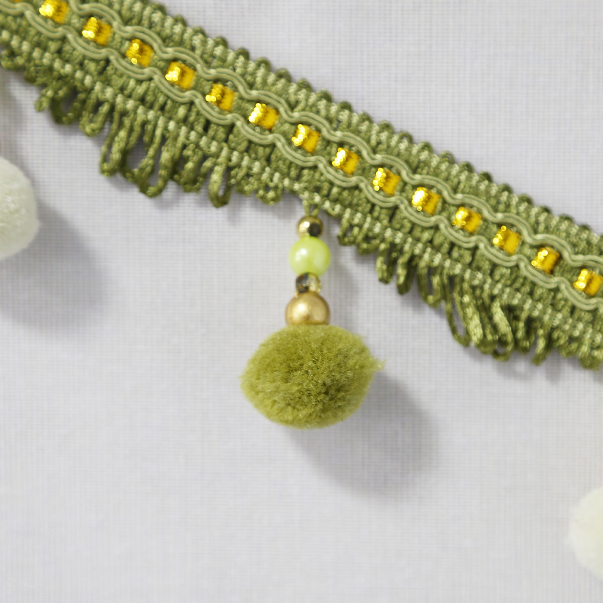2M Pom Pom & Beaded Curtain Tr - Home Textiles Luxury Curtains review and price