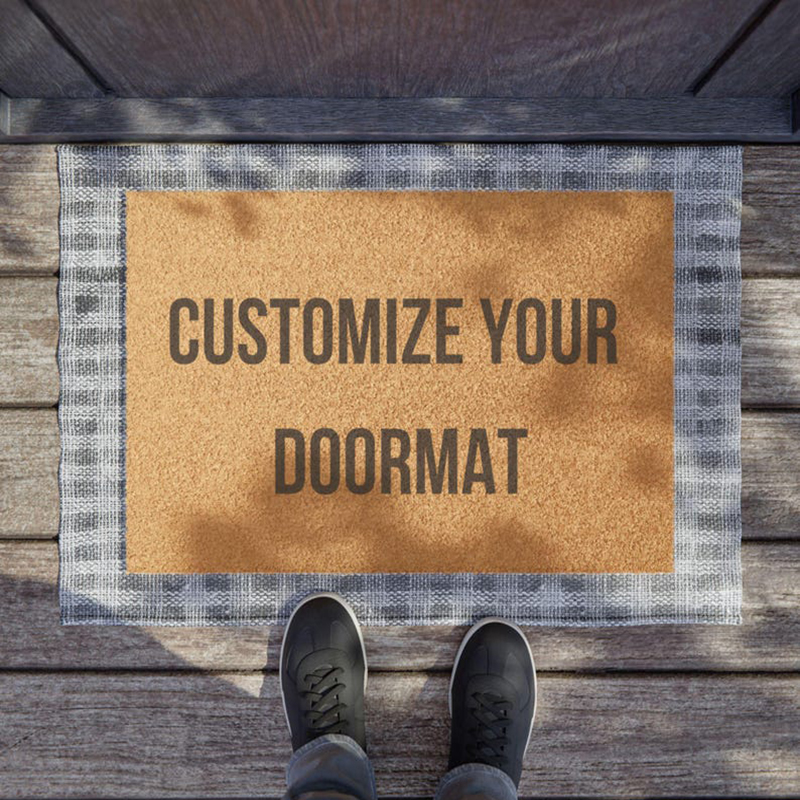 Customized Coir Look Doormat C - Home Textiles Company review and price