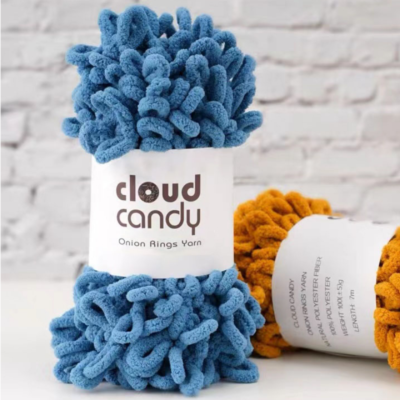 100g/Roll Finger Loop Yarn Thr - Throw Blanket Chunky Knit review and price
