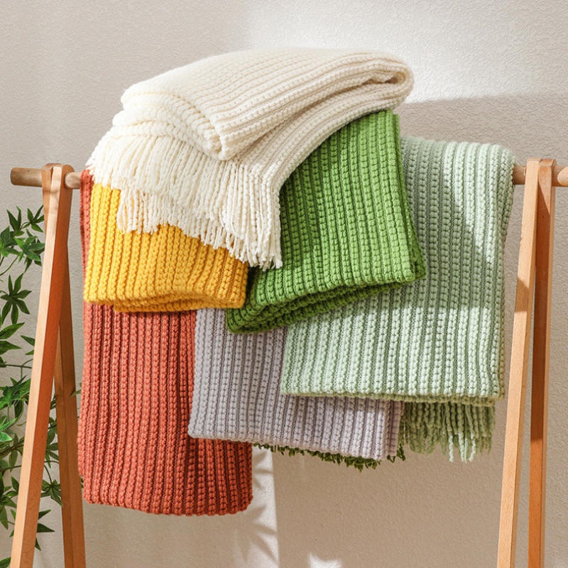 Boho Chunky Waffle Knit Throw  - Throw Blanket Chunky Knit review and price