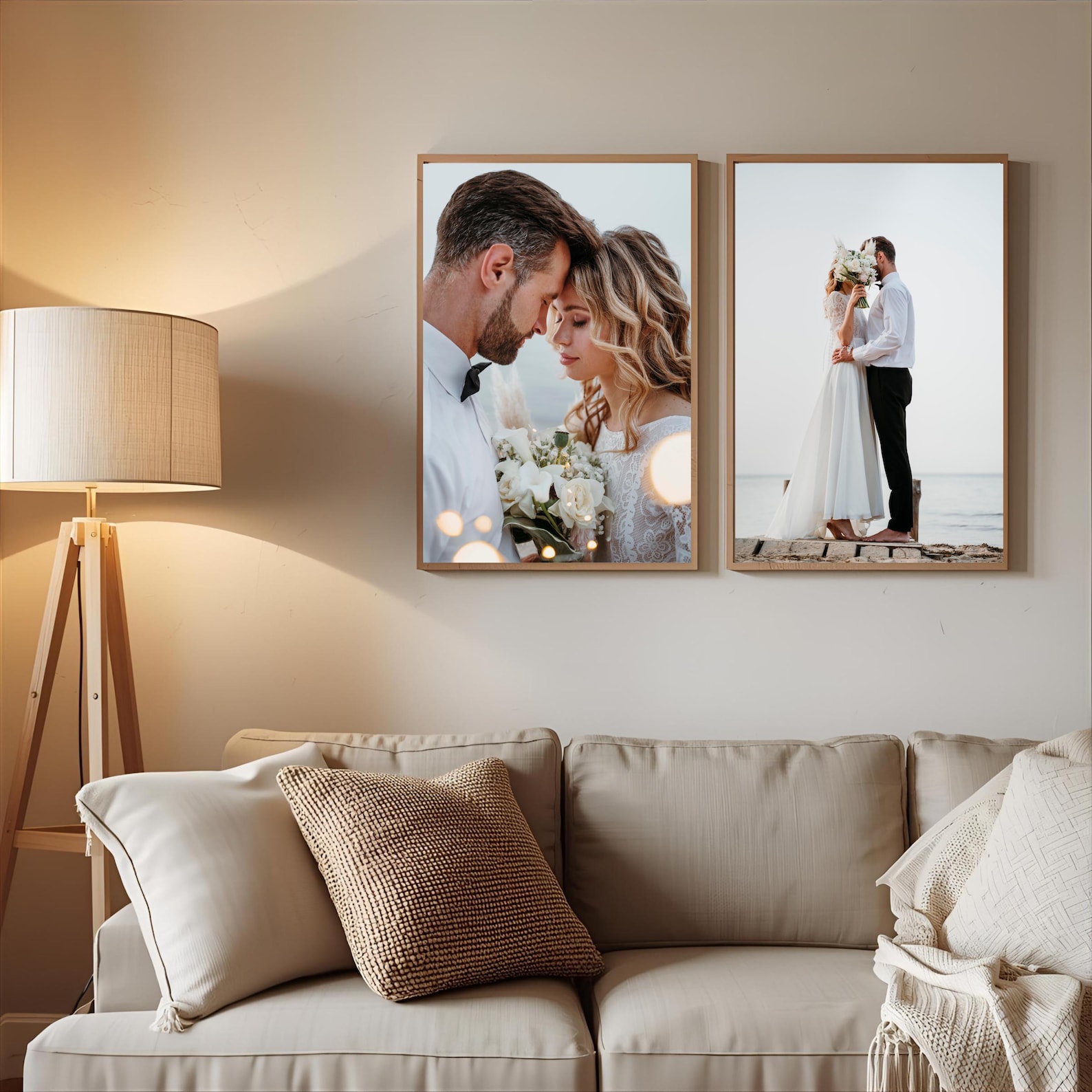 Personalized photo canvas, cus - Home Textiles & Decorations review and price