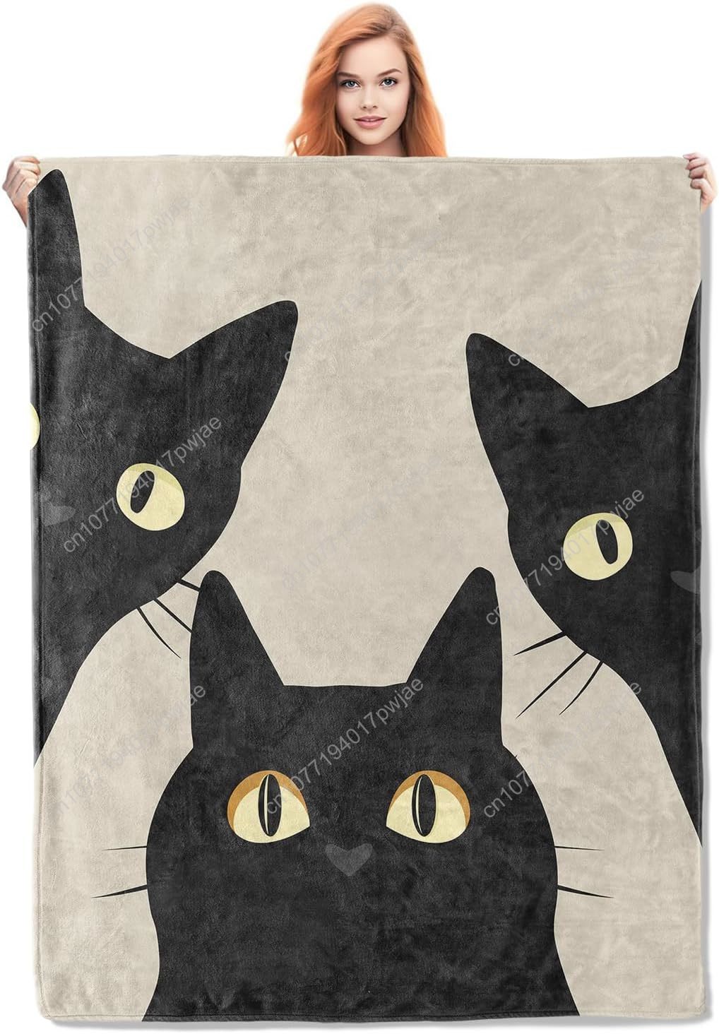 Funny Cat Blanket Gifts for Wo - Home Textiles & Decorations review and price