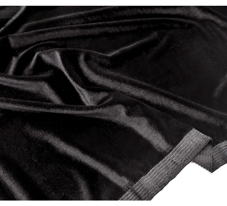 Velvet fabric elastic fabric s - Home Textiles Luxury Curtains review and price