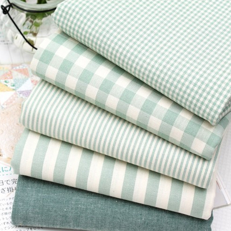 Plaid Linen Cotton Fabric Clot - Linum Home Textiles review and price