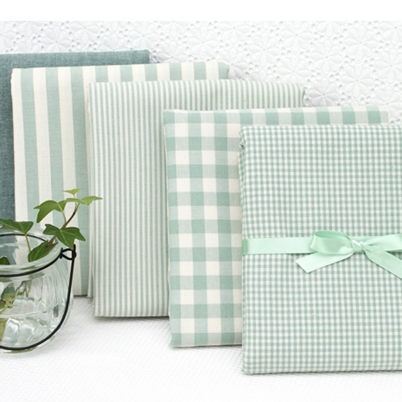 Plaid Linen Cotton Fabric Clot - Linum Home Textiles review and price